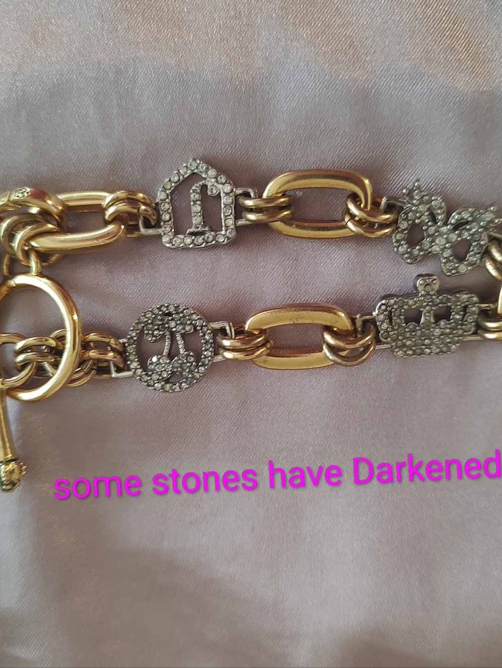 Vintage Juicy Couture Icon Bracelet - Picture 4 of 5